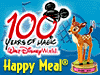 McDonalds 100 Years Disney